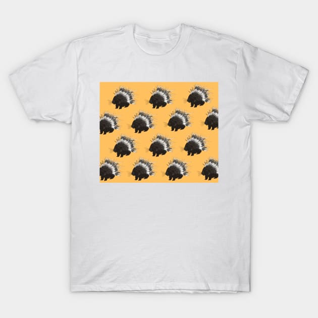 Amazing porcupine T-Shirt by ButtonandSquirt